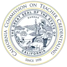 Commission on Teacher Credentialing logo